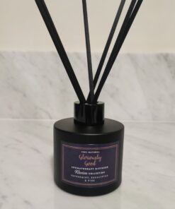 Peppermint, Eucalyptus and Pine Satin Black Reed Diffuser