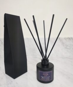 Grapefruit, Mandarin, Rosemary & Vetiver Satin Black Reed Diffuser