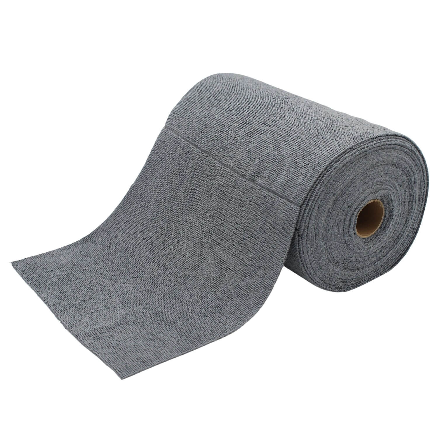 Reusable Microfiber Towel Roll 75 Sheets 30x30cm Grey/Metallic